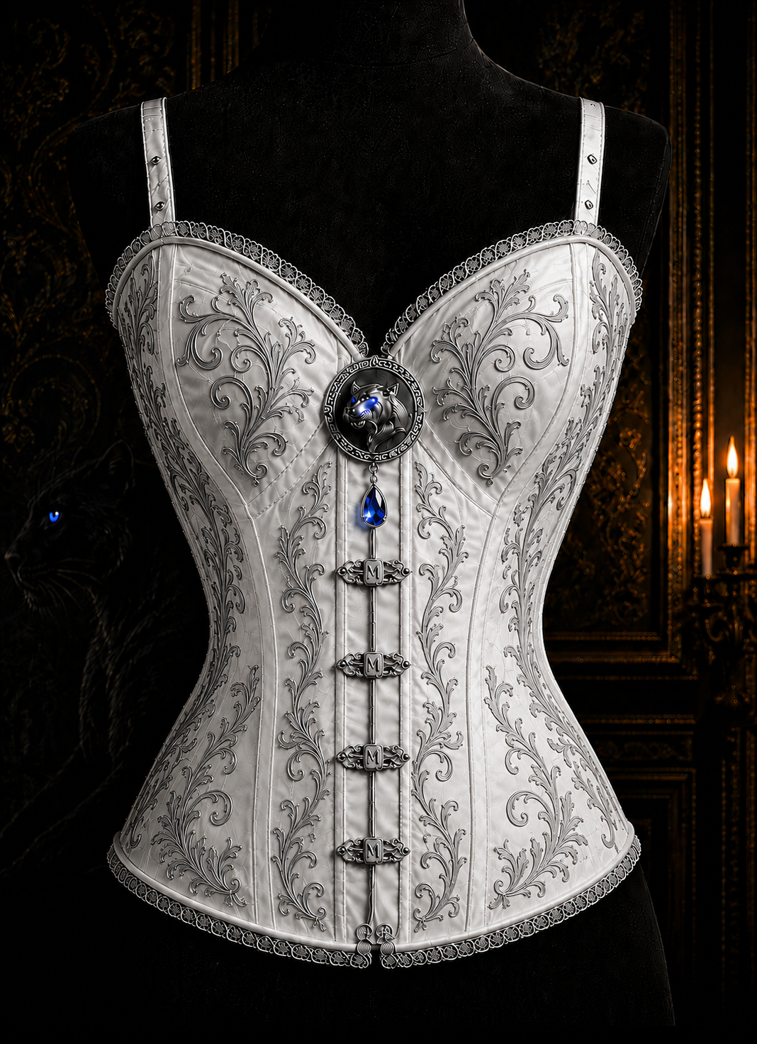 Corset Velara Muse — édition blanche