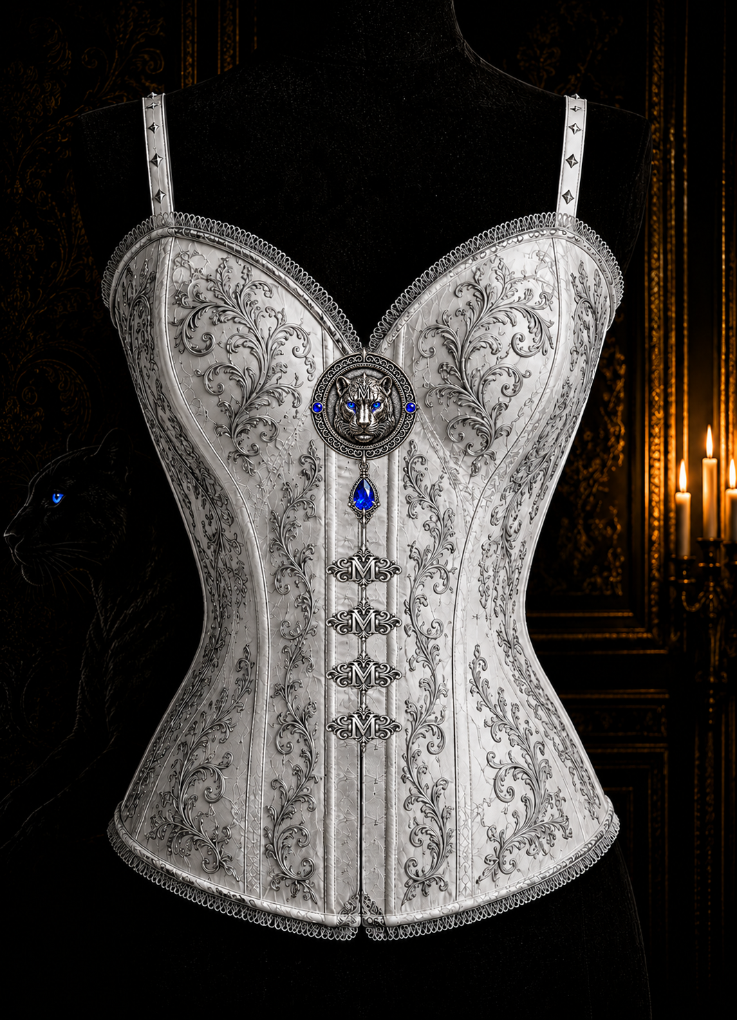 Corset Velara Muse — édition blanche