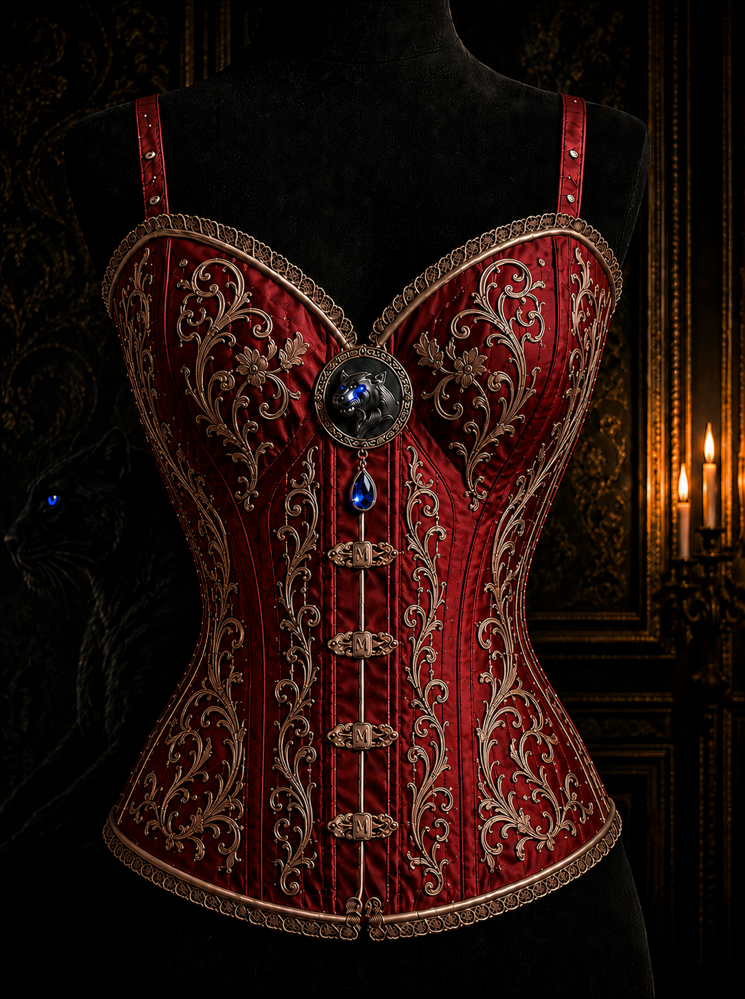 Corset Velara Muse — édition bordeaux