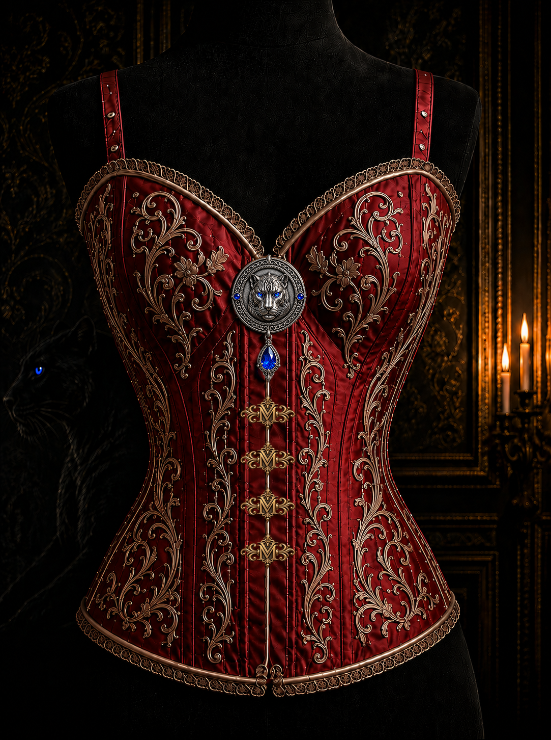 Corset Velara Muse — édition bordeaux