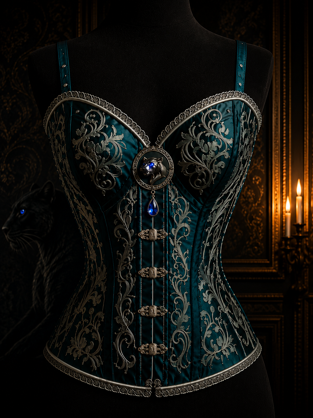 Corset Velara Muse — édition sarcelle