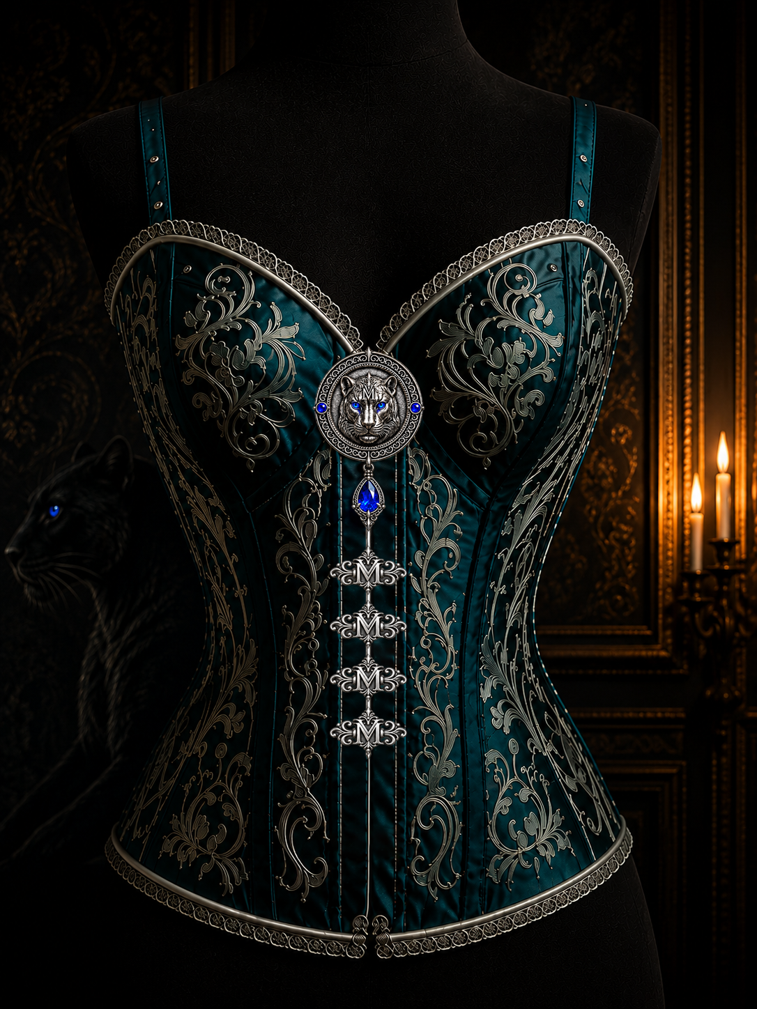 Corset Velara Muse — édition sarcelle